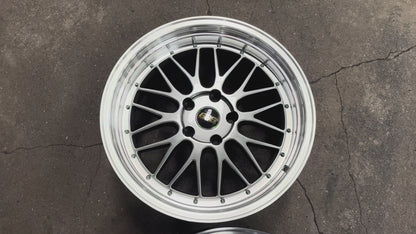 New 18x8 ET15 18x9 ET20 LM Classic design BMW (4 wheels) Hyper Black 5X120