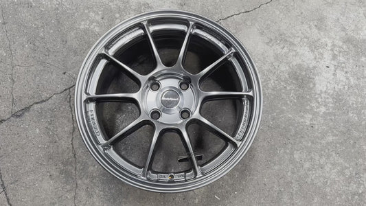 New 15X7 ET35 NK TC105X Rim (4 wheel) Gloss Grey 4X100 EJ TITAN