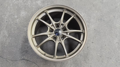New 18x9.5 ET40 AOW Mugen MF10 Rim (4 wheel) Bronze 5x120