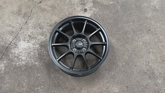 New 16X7.5 ET38 Konig Dekagram Rim (4 wheel) Matt Black 4X100