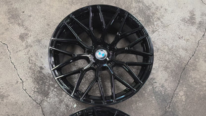 New 18x8 ET20 18x9 ET20 BBS design BMW (4 wheels) Black 5X120