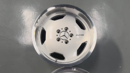 New 17X8 ET30 17X9 ET30 Mercedes Monoblock AMG (4 wheel) Silver 5X112