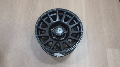New 15X8 ET-6 Lenso Zoltan Rim (5 wheel) Matt Black 5x139.7