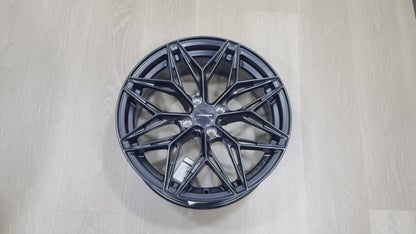 New 17x7 ET35 Lenso Buck (4 wheel) 4x100 Satin Black