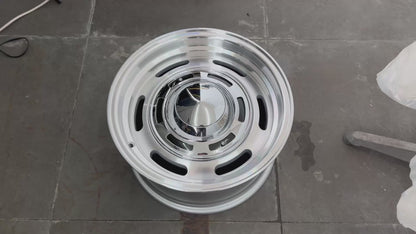 New 16X8 ET-25 Dean Cross Country Rim (4 wheel) Gloss Silver 6X139.7