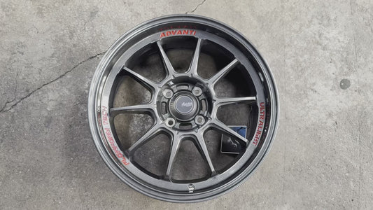 New 16X7 ET40 Advanti Tallo Rim (4 wheel) Gunmetal 4X100