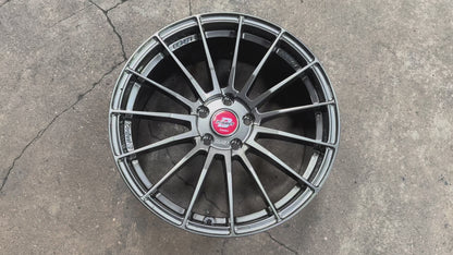 New 18X8.5 ET35 Lenso Project D Rim (4 wheel) Hyper Dark 5X112